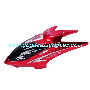 dfd-f163 helicopter parts head cover (red color)